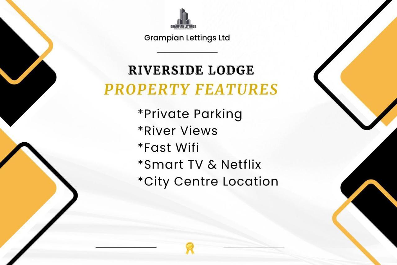 Riverside Lodge - Grampian Lettings Ltd アバディーン エクステリア 写真